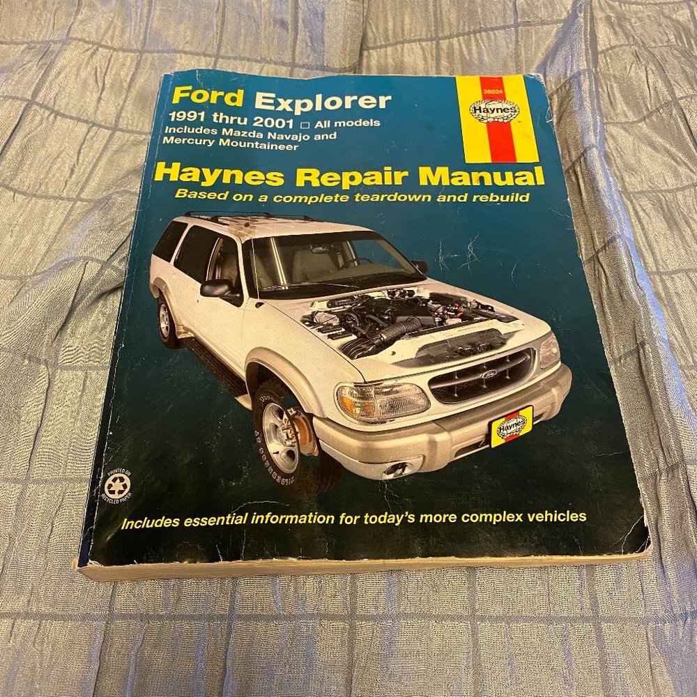 Haynes 36024 For explorer 1991-2001 Repair manual